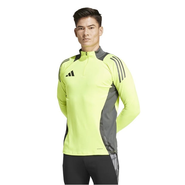 Solar Yellow - adidas - Men's Tiro24 C Quarter Zip Fleece
