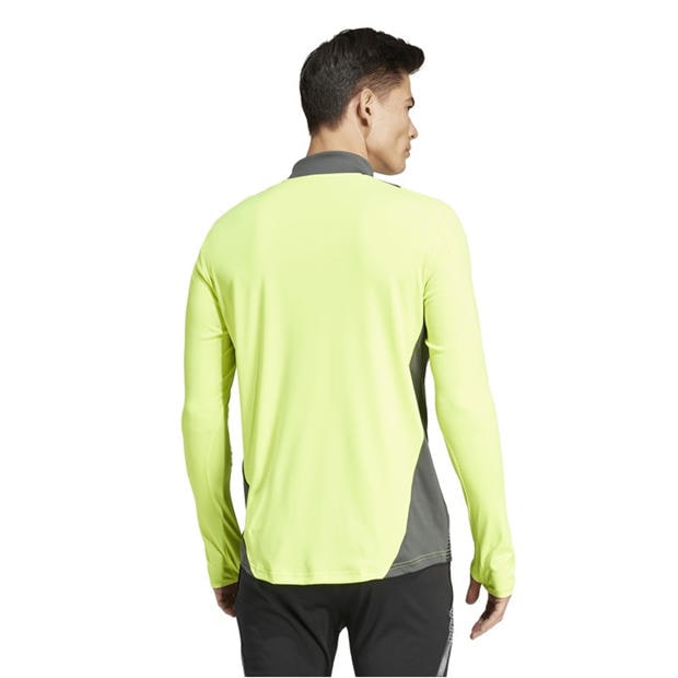 Solar Yellow - adidas - Men's Tiro24 C Quarter Zip Fleece