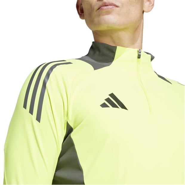 Solar Yellow - adidas - Men's Tiro24 C Quarter Zip Fleece