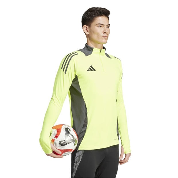Solar Yellow - adidas - Men's Tiro24 C Quarter Zip Fleece
