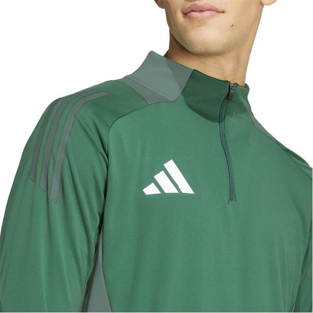 Dark Green - adidas - Men's Tiro24 C Quarter Zip Fleece