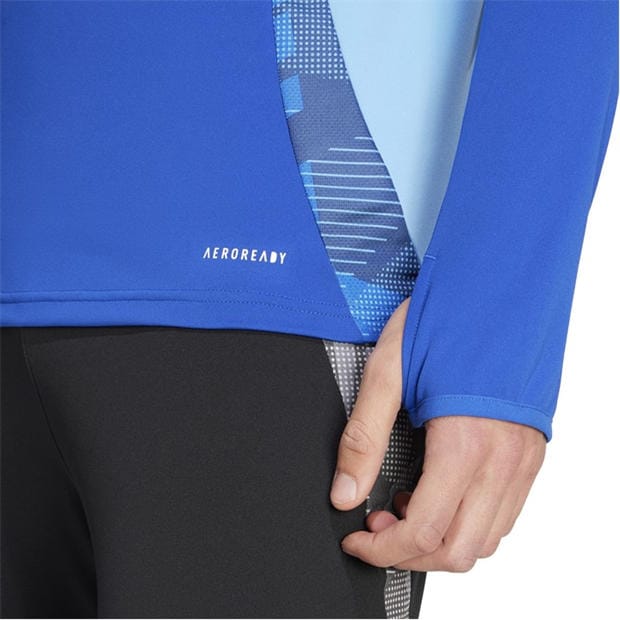 Royal Blue - adidas - Men's Tiro24 C Quarter Zip Fleece