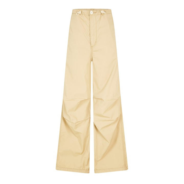 Levis Women's Beige Parachute Pants in Size 14, Sports Direct