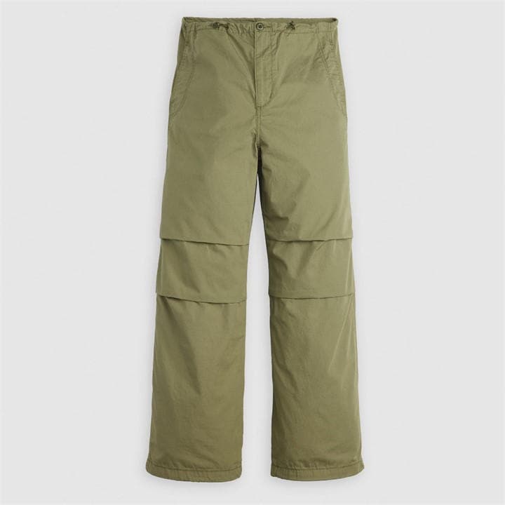 Levis Women's Green Parachute Pants in Size 14, Sports Direct