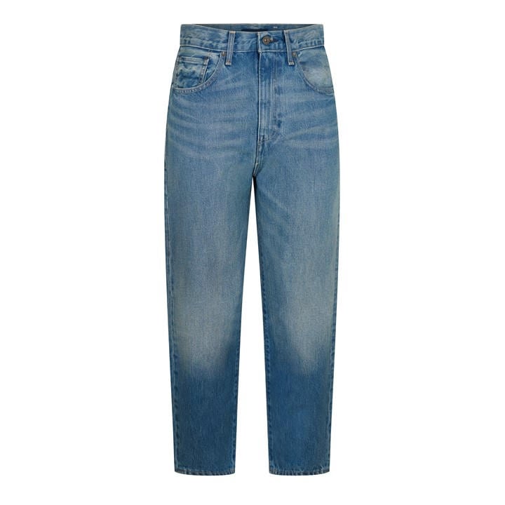 Levis Women's Blue Lmc Barrel Wide Leg Jeans in Size 29 L32, Sports Direct