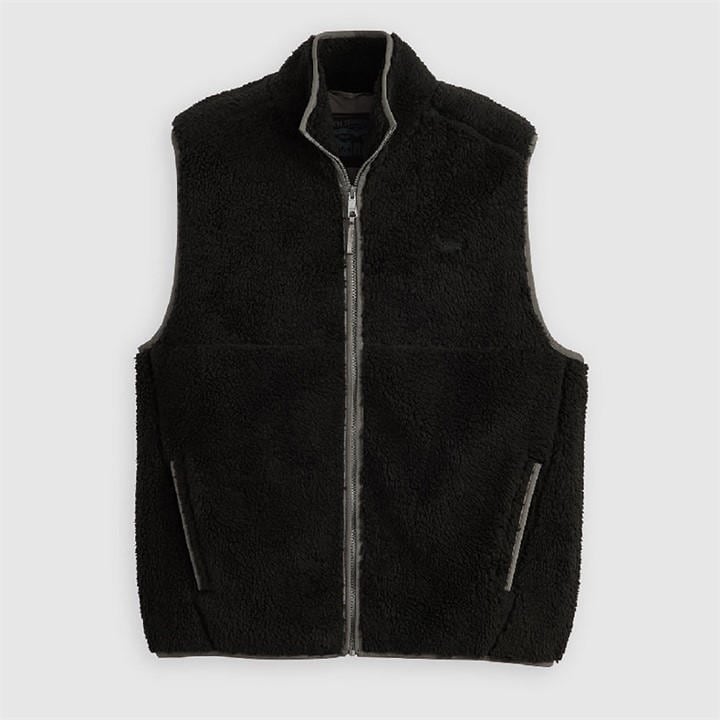 Levis Men' Black Summit Sharp Gilet in Size S, Sports Direct