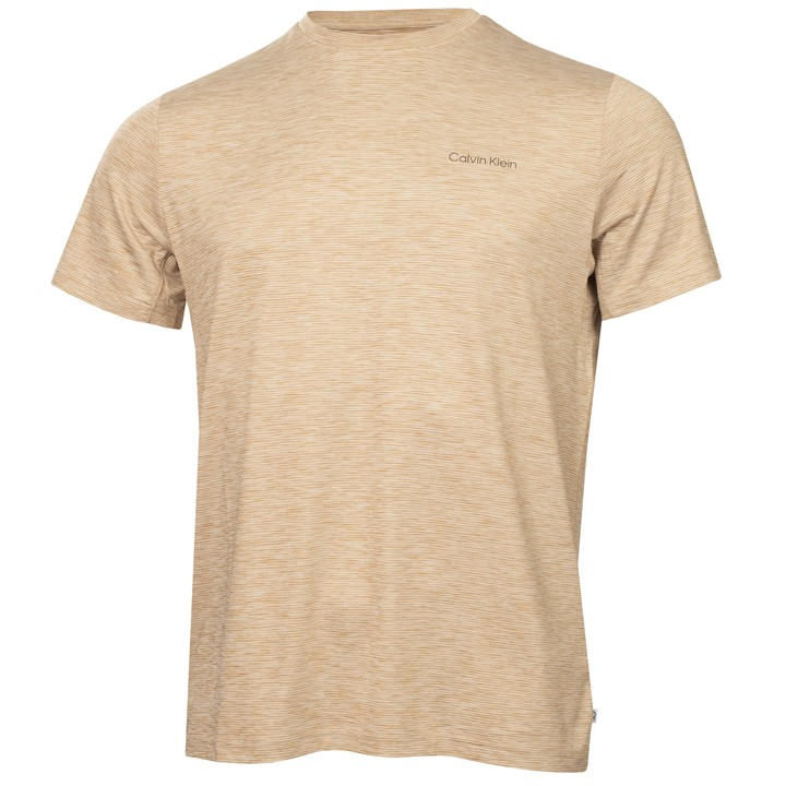 Calvin Klein Golf Men's Green Striped T-Shirt in Size M, Sports Direct