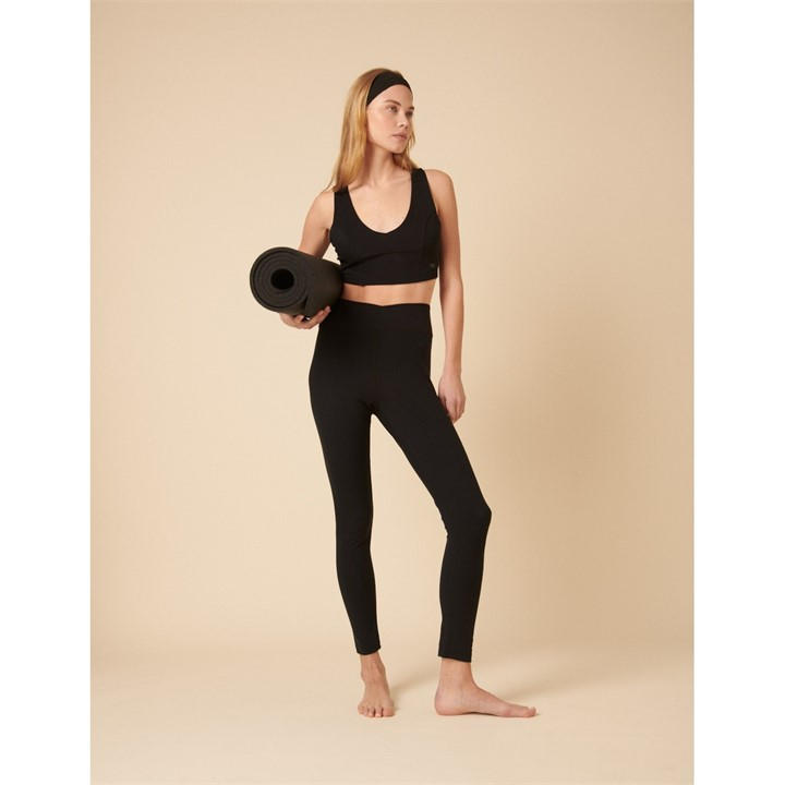 Nobodys  Women's Black Medium Impact Non Wired Sports Bra in Size 8, Sports Direct