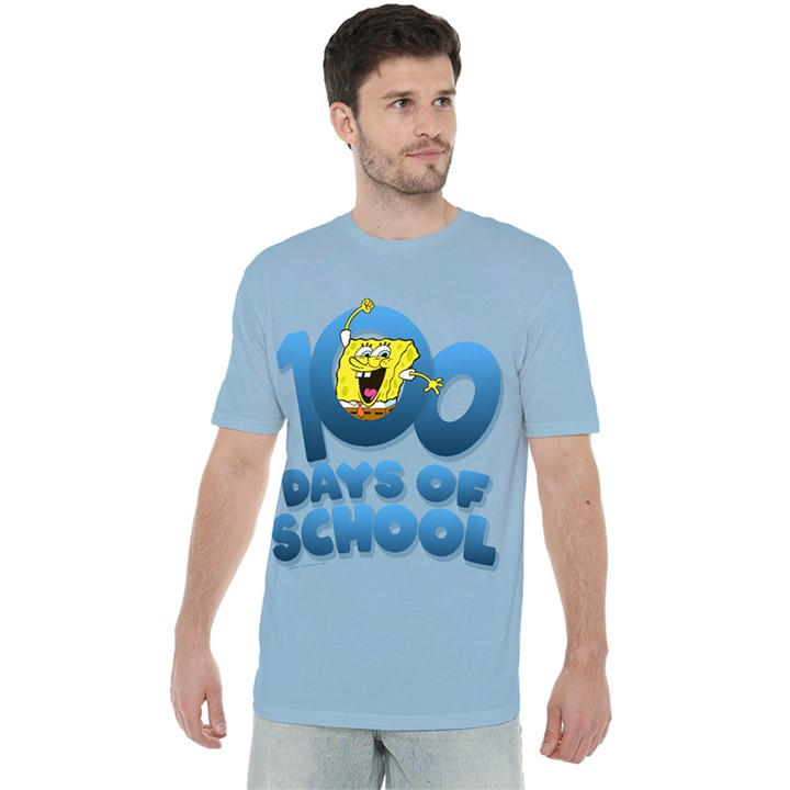 Spongebob Men's Blue 0 T Shirt Light in Size 2XL, Sports Direct