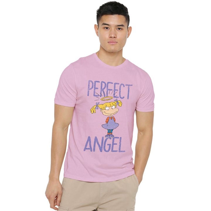 Nickelodeon Men' Pink Rugrats Angelica Perfect Angel T Shirt in Size S, Sports Direct