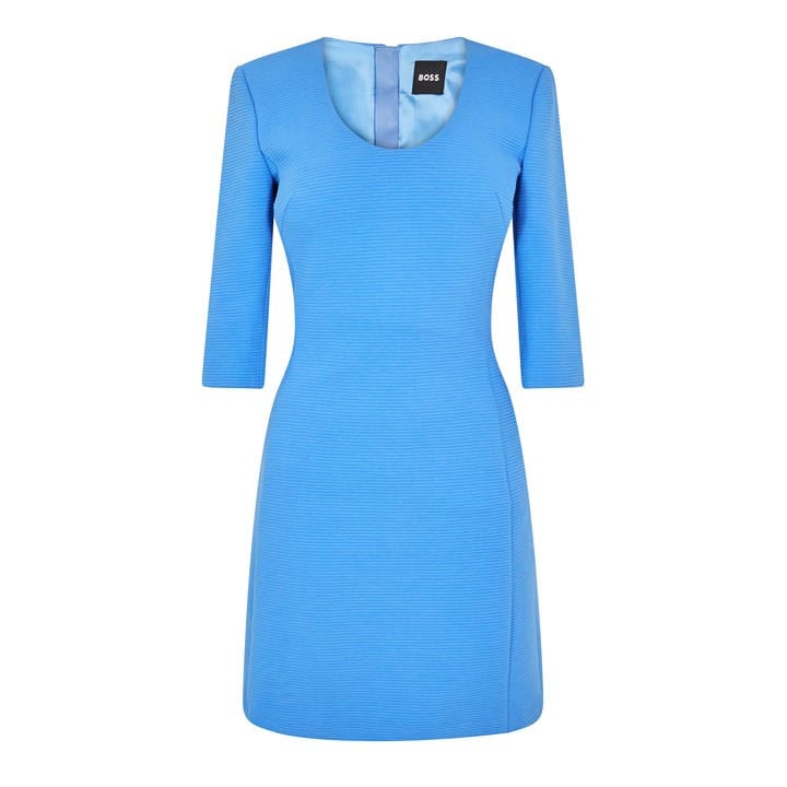 Boss Women's Blue Damisia Jersey Skirt in Size 8, Sports Direct
