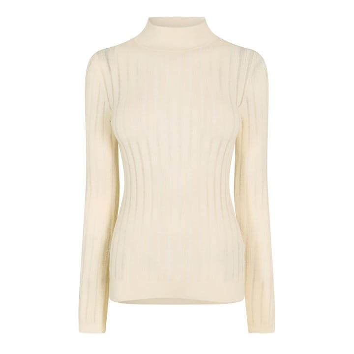 Boss Women's White Fatirami Knitted Top in Size 6, Sports Direct