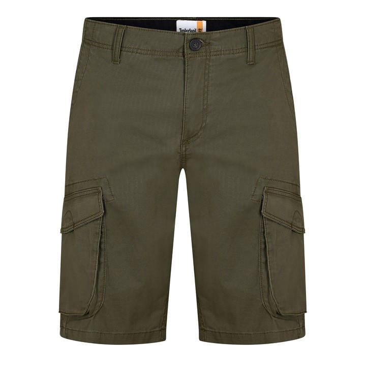 Timberland Men's Green Twill Cargo Shorts in Size 30, Sports Direct