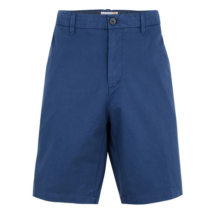 Timberland Men's Blue Twill Chino Shorts in Size 40, Sports Direct