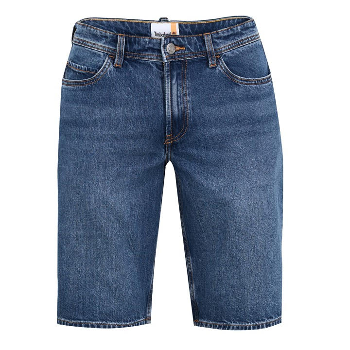 Timberland Men's Blue Denim Light Shade Chino Shorts in Size 30, Sports Direct