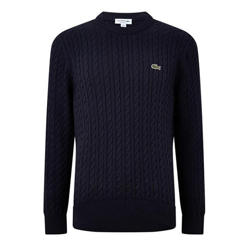 Lacoste - Lacoste Cable Knt Cr Sn64