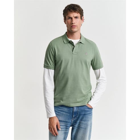 Gant - Regular-Fit Shield Piqu¿ Polo Shirt