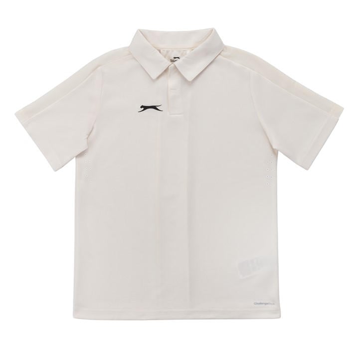 Slazenger  Kids White Aero Short Sleeve  in Size 13 - 14 Years, Sports Direct