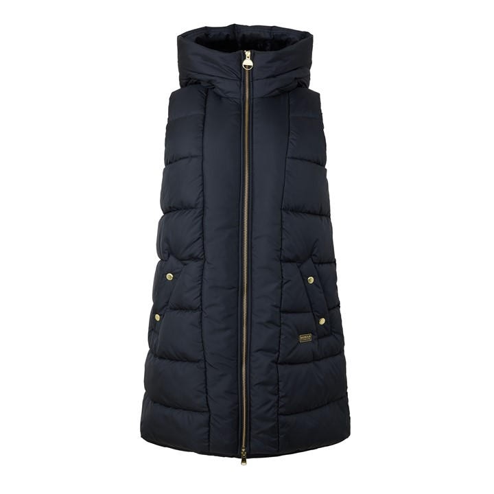 International  Women's  Brantley Heavyweight Gilet, Football by Barbour  in Size 10, Sports Direct