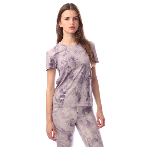 Purple - adidas - Ultimate Allover Print T-Shirt