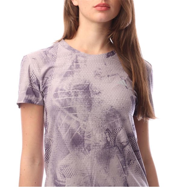 Purple - adidas - Ultimate Allover Print T-Shirt
