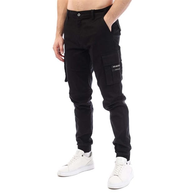 Black - Duck and Cover - Chemmer Woven Joggers