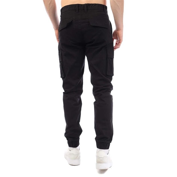Black - Duck and Cover - Chemmer Woven Joggers