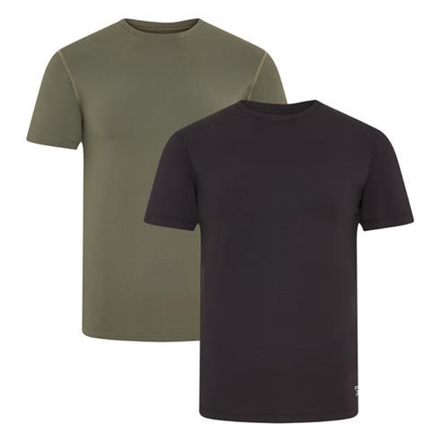 Reebok - Reebok Mens 2 pack T-Shirts Clancy
