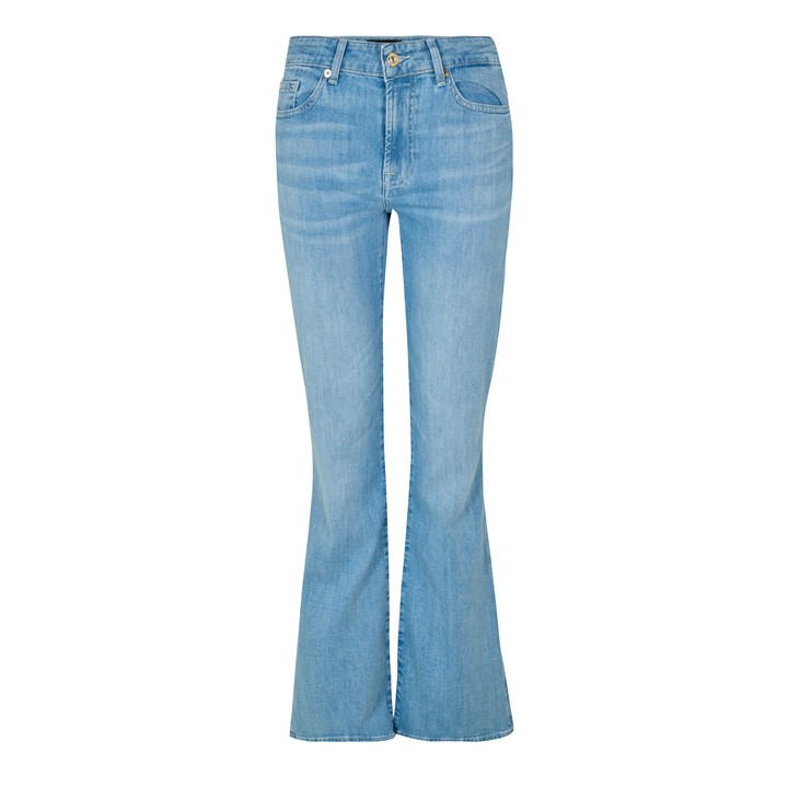 7 For All Mankind Women's Blue Bootcut Jeans in Size M, Sports Direct