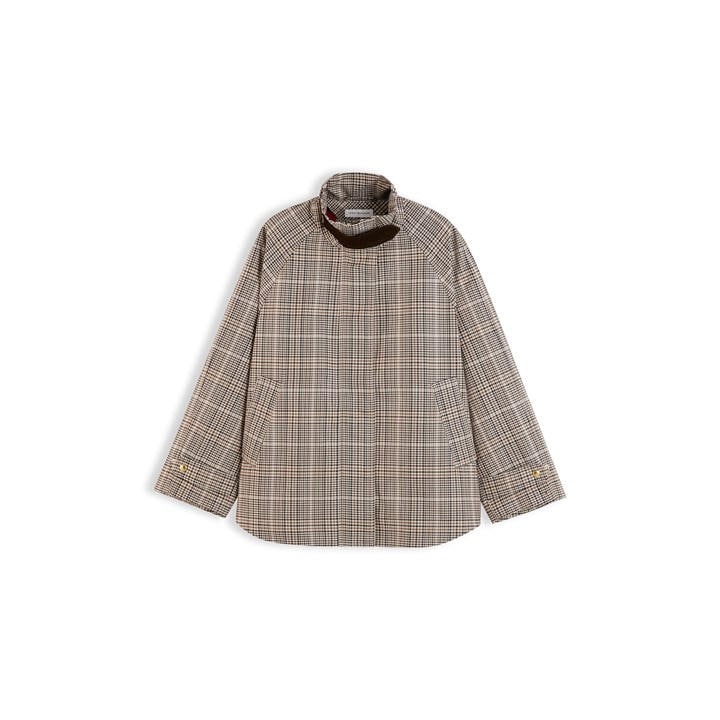 Tommy Hilfiger Women's Brown Cotton Cape in Size 8, Sports Direct