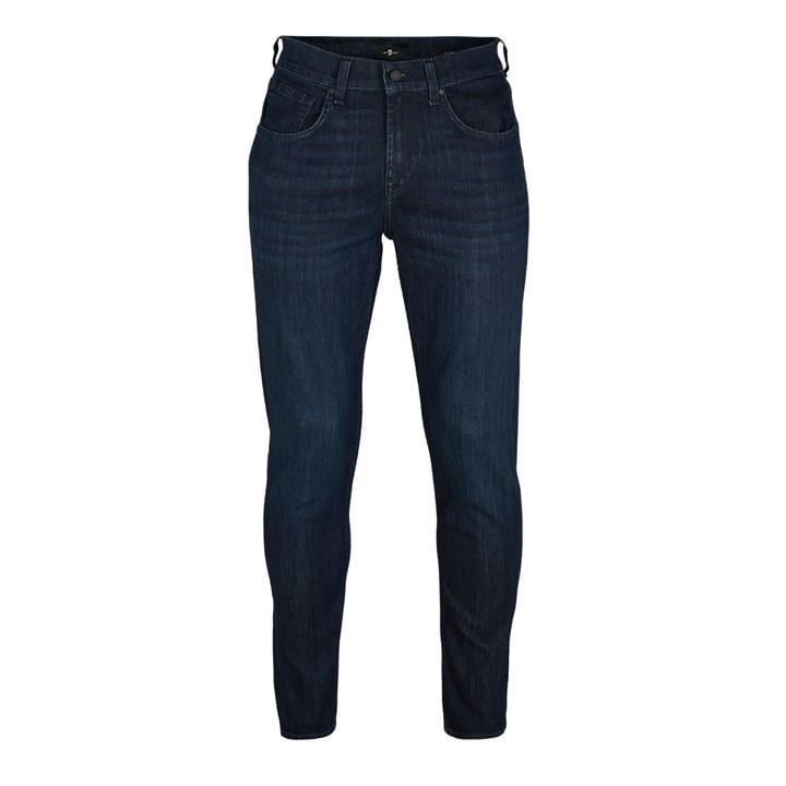 7 For All Mankind Men's Blue Tapered Jeans in Size 32 R, Sports Direct
