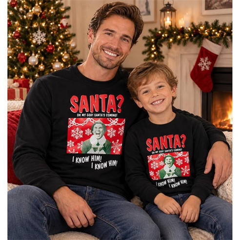 Character - Kids Disney Xmas Fleece Crew Sweat