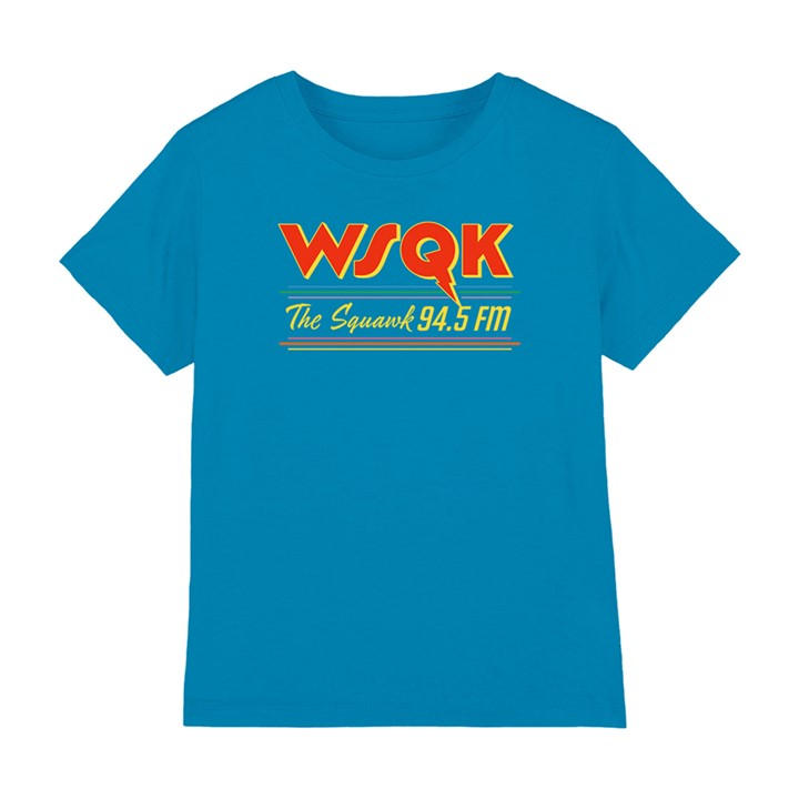 Stranger Things Boys Blue Lucas Wsqk Squawk Kids T-Shirt Tu in Size 7 - 8 Years, Sports Direct