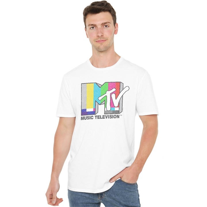Men's White Other Mtv Mtv Color Bars T Shirt in Size 5XL, Sports Direct