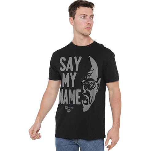 Breaking Bad - Breaking Bad Say My Name T Shirt Black