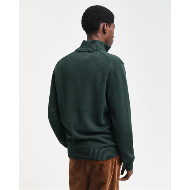Tarten Green - Gant - Casual Cotton Half-Zip