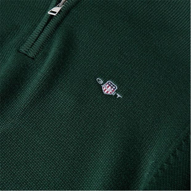 Tarten Green - Gant - Casual Cotton Half-Zip