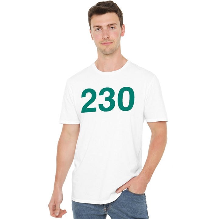 Squid Game Men's White Season Two Player 230 T-Shirt Wh in Size 2XL, Sports Direct