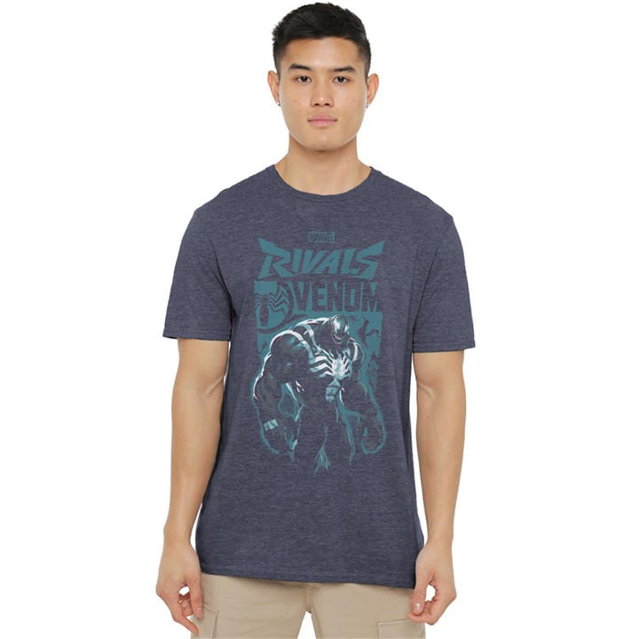 Marvel Men's Blue Rivals Vanguard Symbiote Venom Trend T-Shirt Heat in Size 2XL, Sports Direct