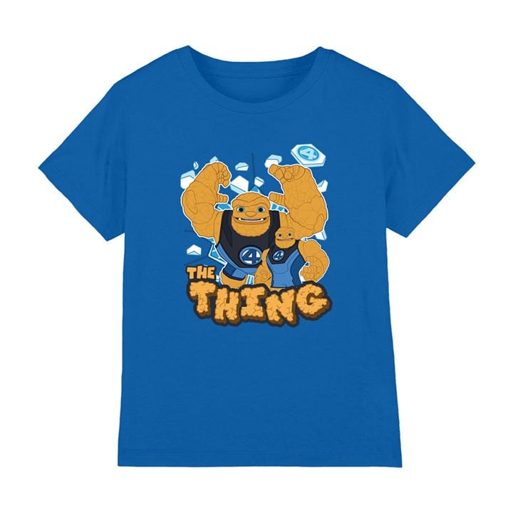 Marvel Boys Blue Spidey & His Amazing Friends The Thing T-Shirt in Size 7 - 8 Years, Sports Direct