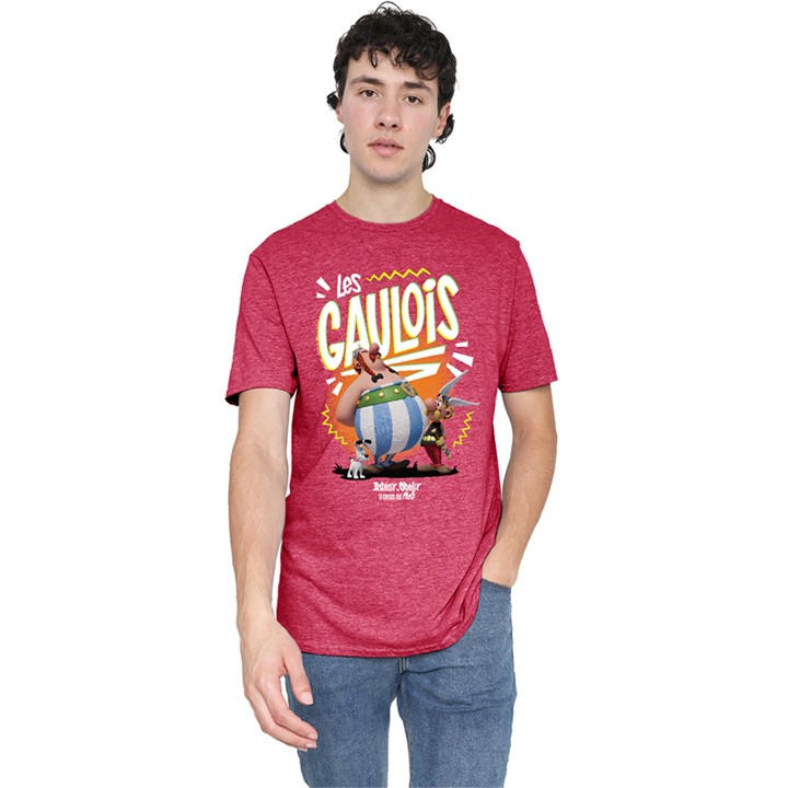 Men's Red Other Asterix & Obelix - The Heroic Gauls T-Shirt Heath in Size 2XL, Sports Direct
