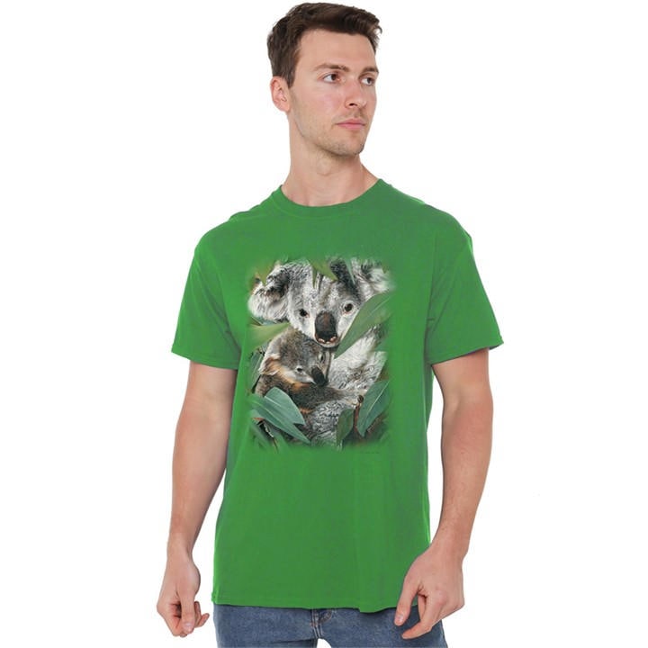 Men's Green Other Wildlife Motherhood T Shirt Kelly in Size 4XL, Sports Direct