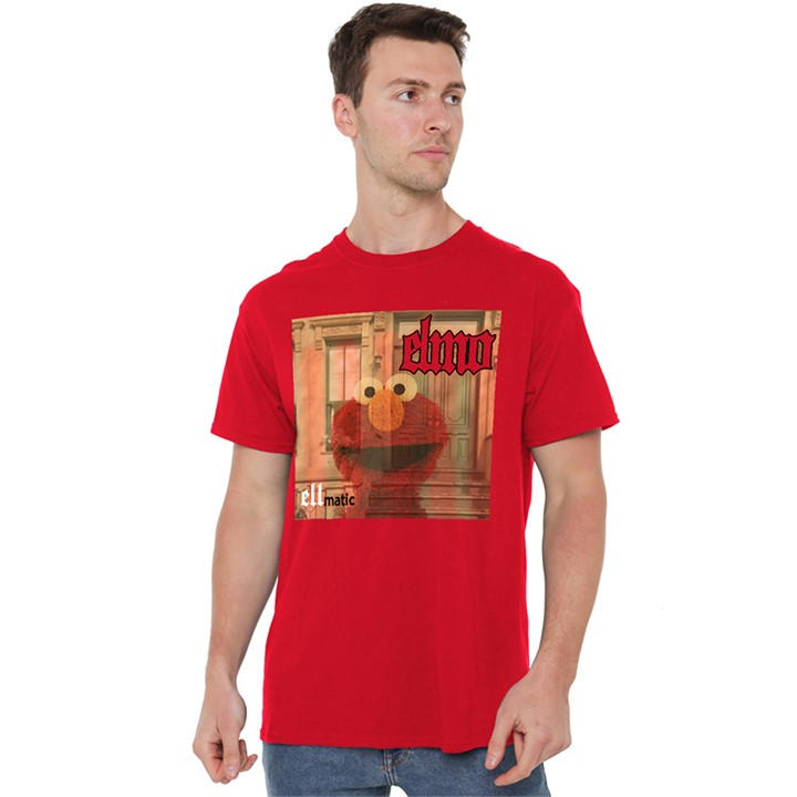 Sesame Street Men's Red Ellmatic T Shirt in Size 4XL, Sports Direct