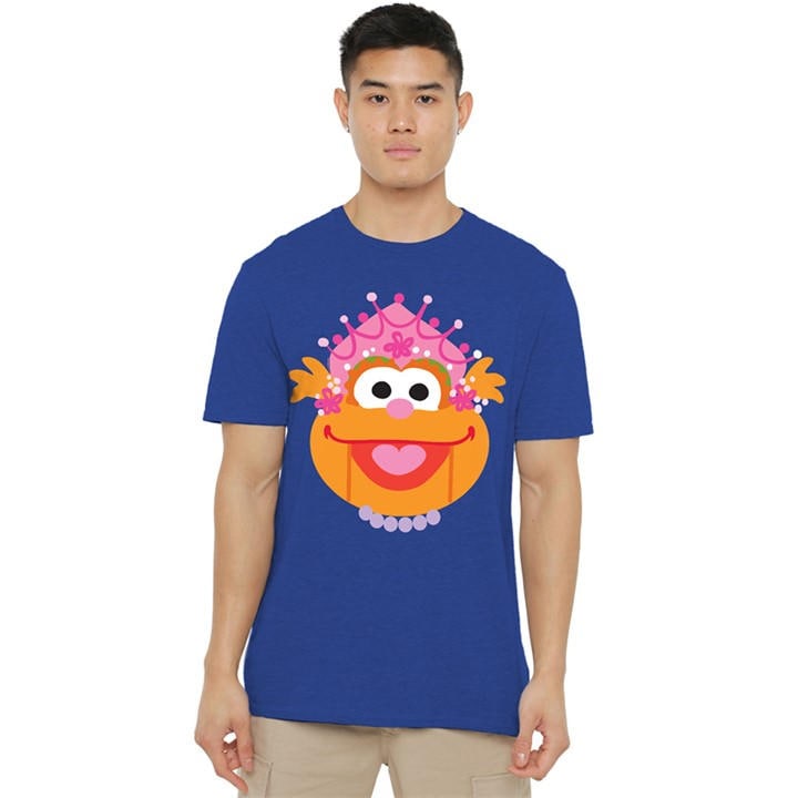 Sesame Street Men's Blue Christmas Nutcracker Zoey T-Shirt R in Size M, Sports Direct