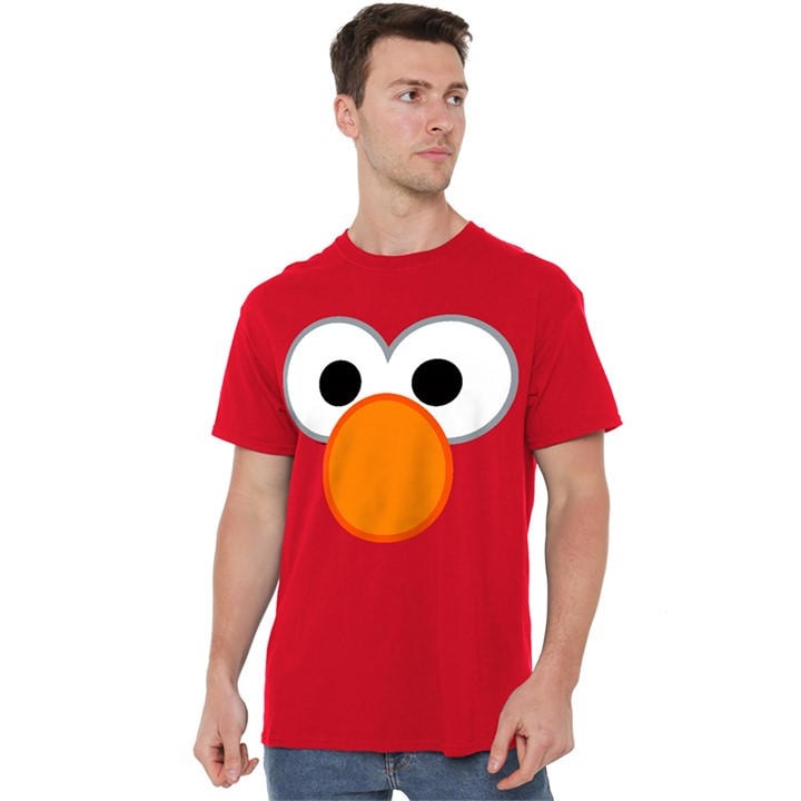 Sesame Street Men's Red Elmo Eyes T Shirt in Size 3XL, Sports Direct