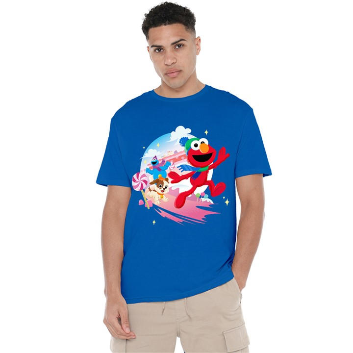 Sesame Street Men's Blue Christmas Holiday Cheer With Elmo T in Size 2XL, Sports Direct