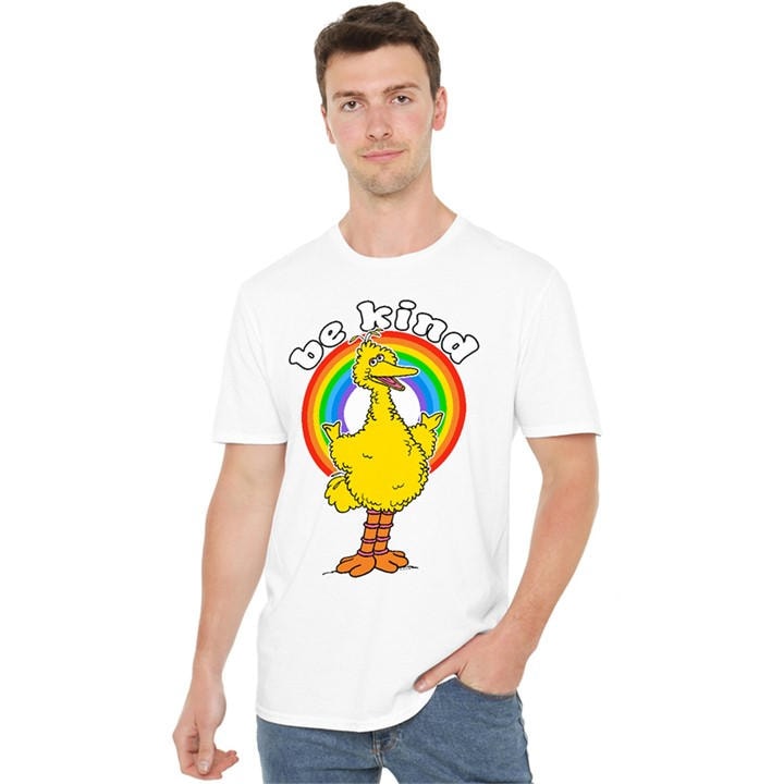 Sesame Street Men's White Be Kind T Shirt in Size 2XL, Sports Direct