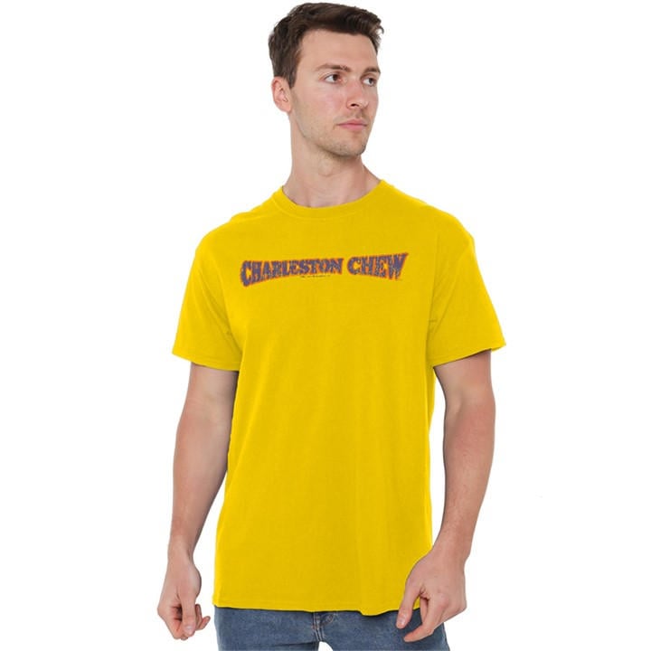 Men's Yellow Other Tootsie Roll Charleston Chew Logo T Shirt in Size 3XL, Sports Direct