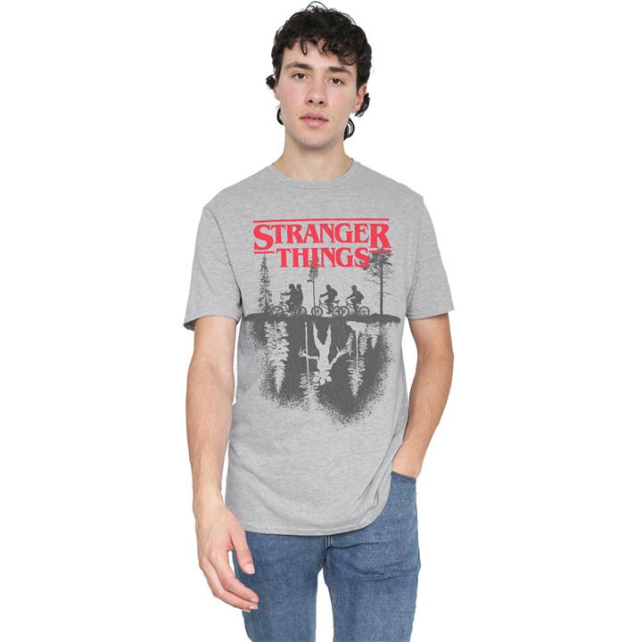 Forest  Men's  Silhouette  Logo T-Shirt At, Football by Stranger Things in Size M, Sports Direct