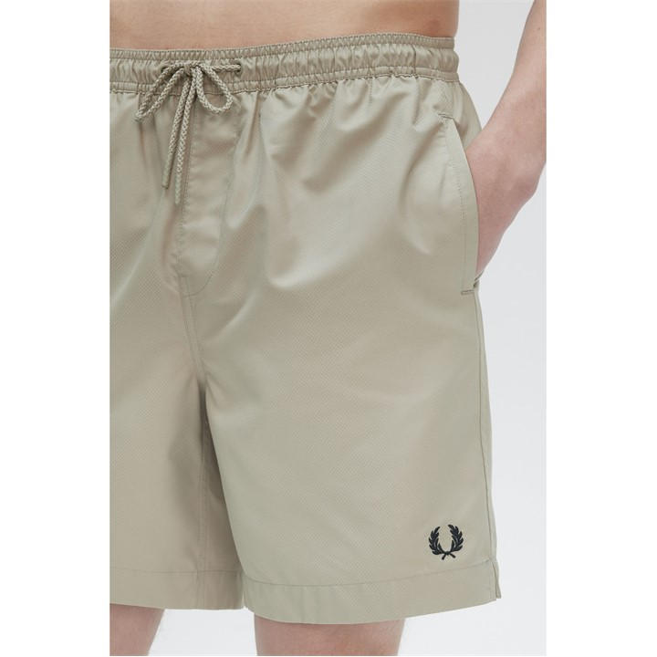 Fred Perry Men' Grey Classic Swim Shorts in Size S, Sports Direct